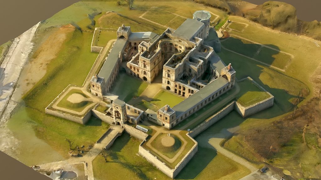 Krzyztopor Castle  -RAWscan