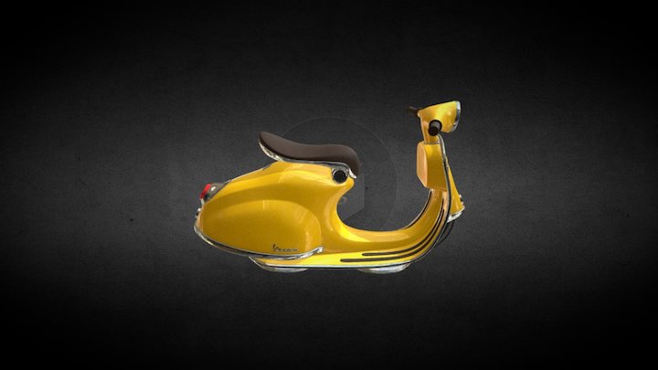 Vespa fly 3D Model