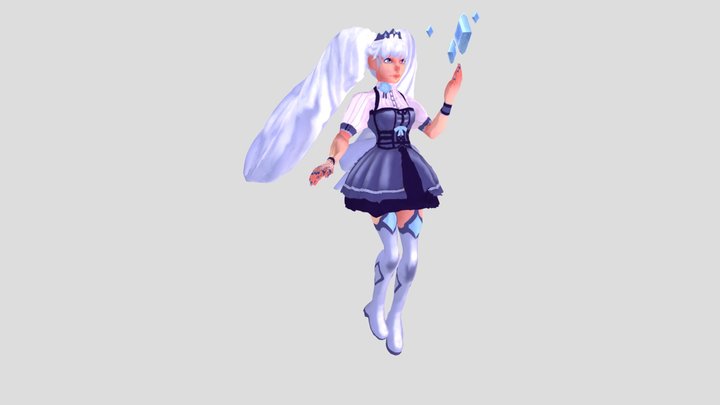 CT6035 Interactive animated 3D character 3D Model