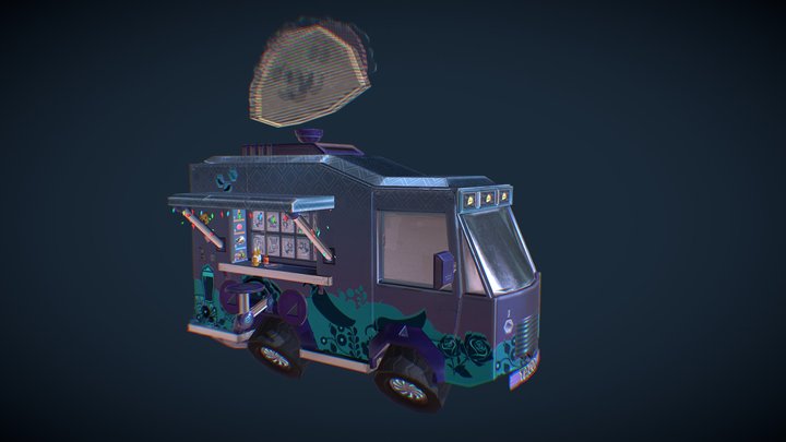 Taco Truck 3D Model