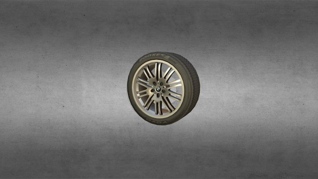 BMW M3 E46 Wheel 3D Model