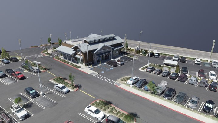 Bank Of America |  Tustin, California 3D Model