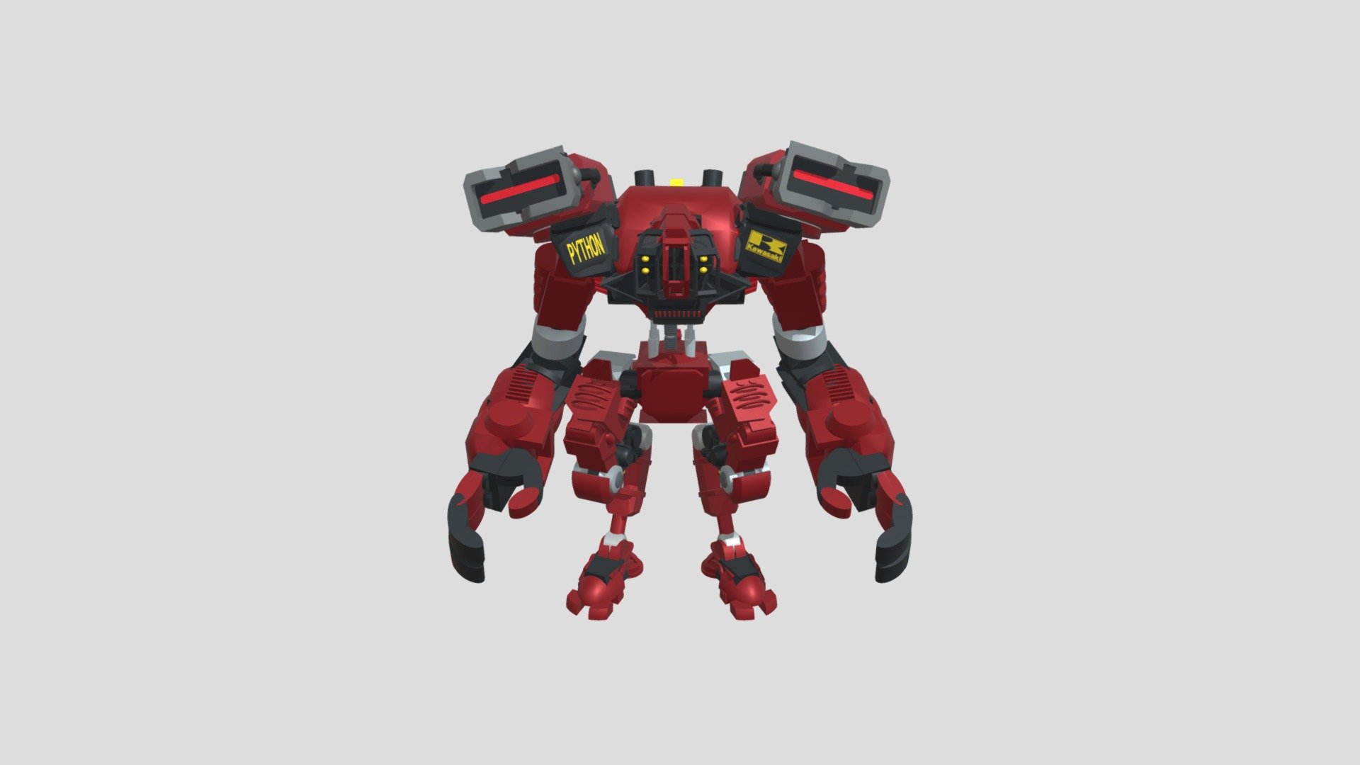 Python - 3D model by graham (@shenr) [2ffc3c8] - Sketchfab