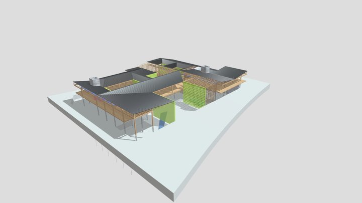 Structure + MEP 3D Model