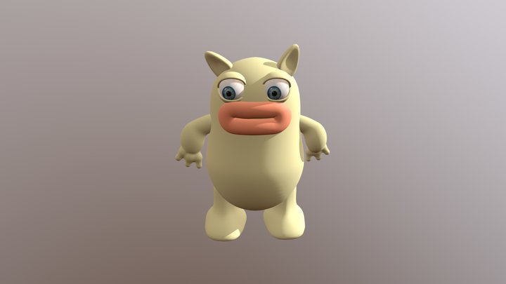 Funny Monster 3D Model