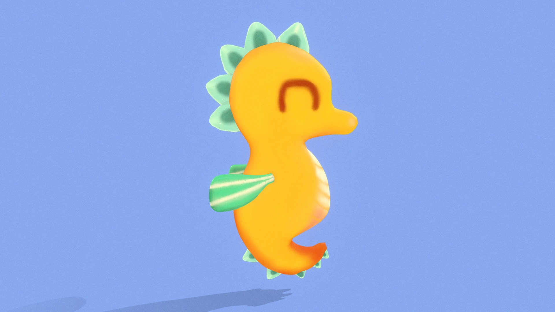 Sea Horse - Download Free 3D model by dartuchiwa [2ffe382] - Sketchfab