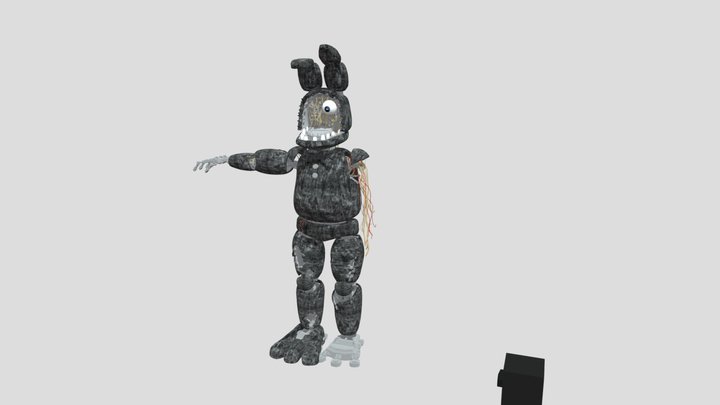 Withered Bonnie ``REMASTER`` 3D Model