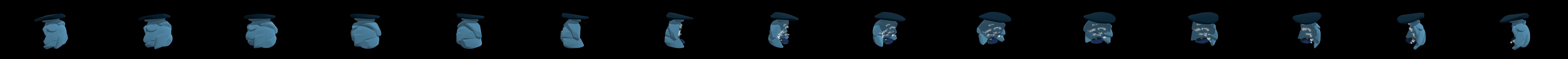 Coastline Rocketlaunch 3D Model