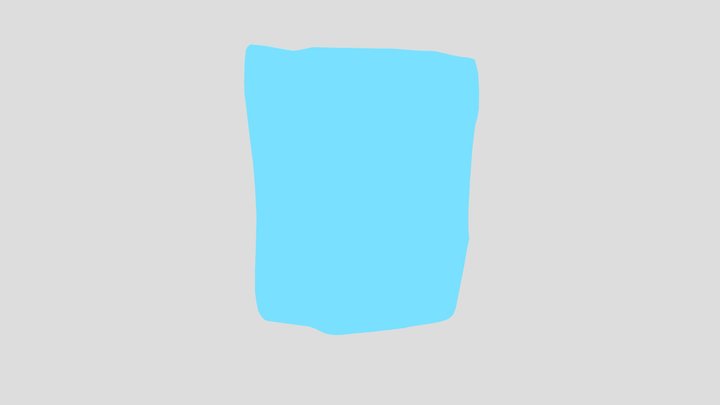 Ice Cube 3D Model