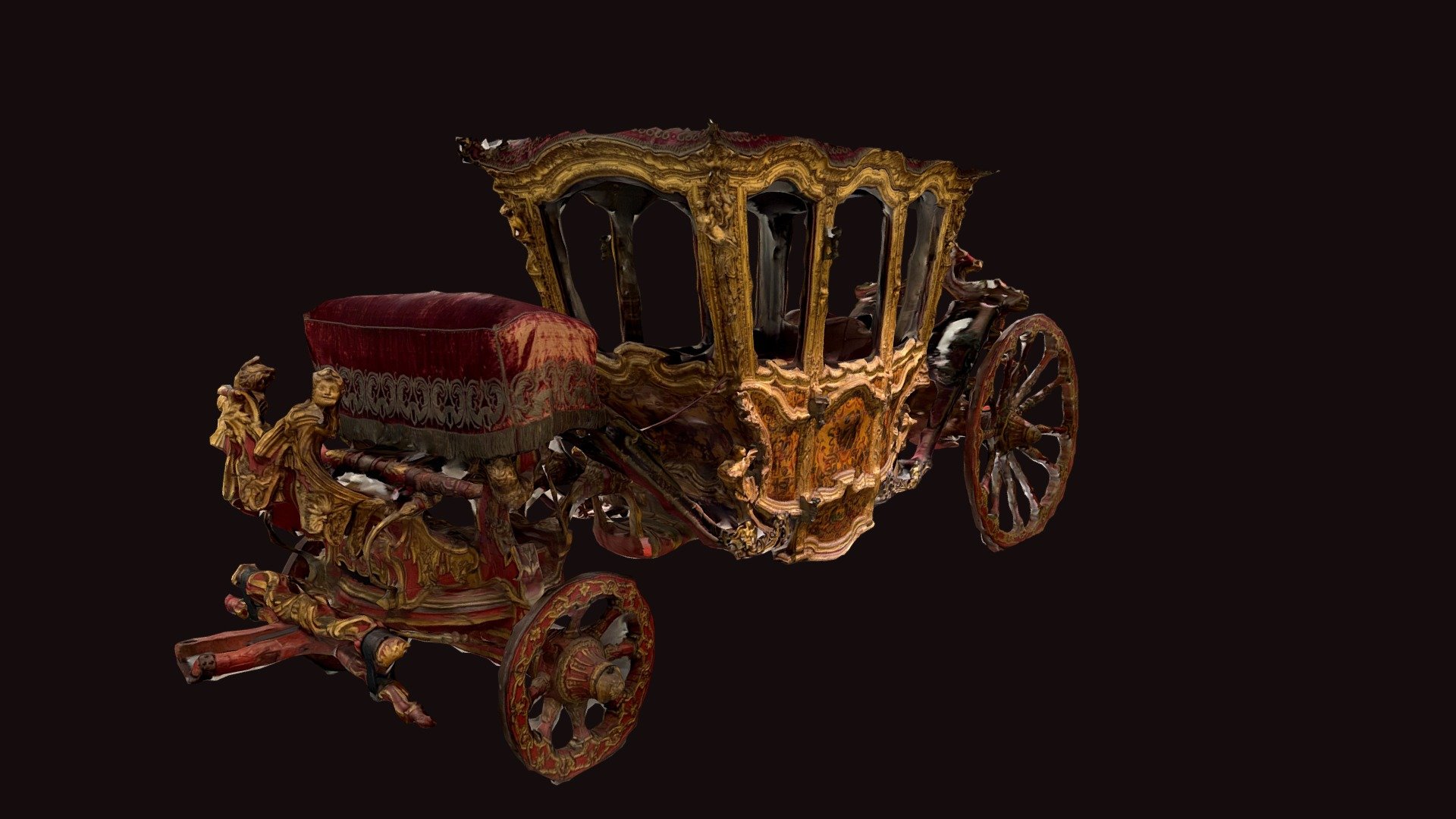 Coche D. João V — Sketchfab embed 3D viewer
