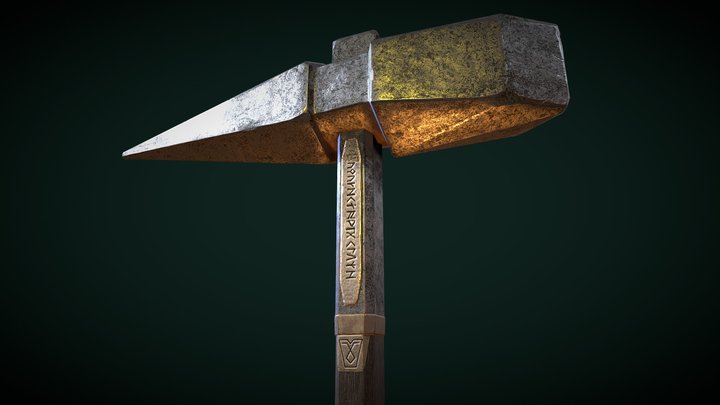Durin´s IV Hammer 3D Model