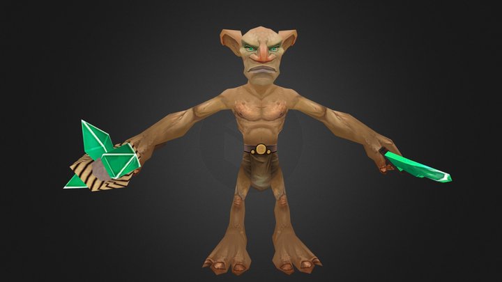 chr_mgo.obj 3D Model