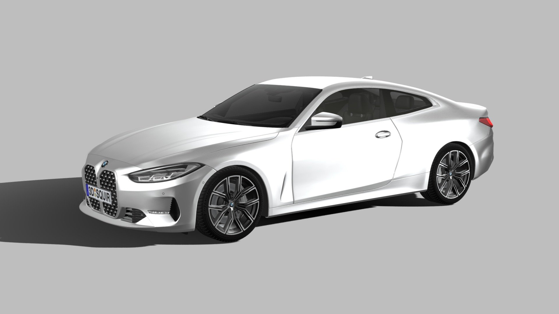 BMW 4-Series Coupe 2021 — Sketchfab embed 3D viewer