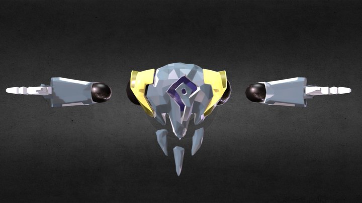 Enemy2 Concept (Rock Warrior) 3D Model