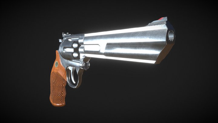 Colt Python Magnum 3D Model