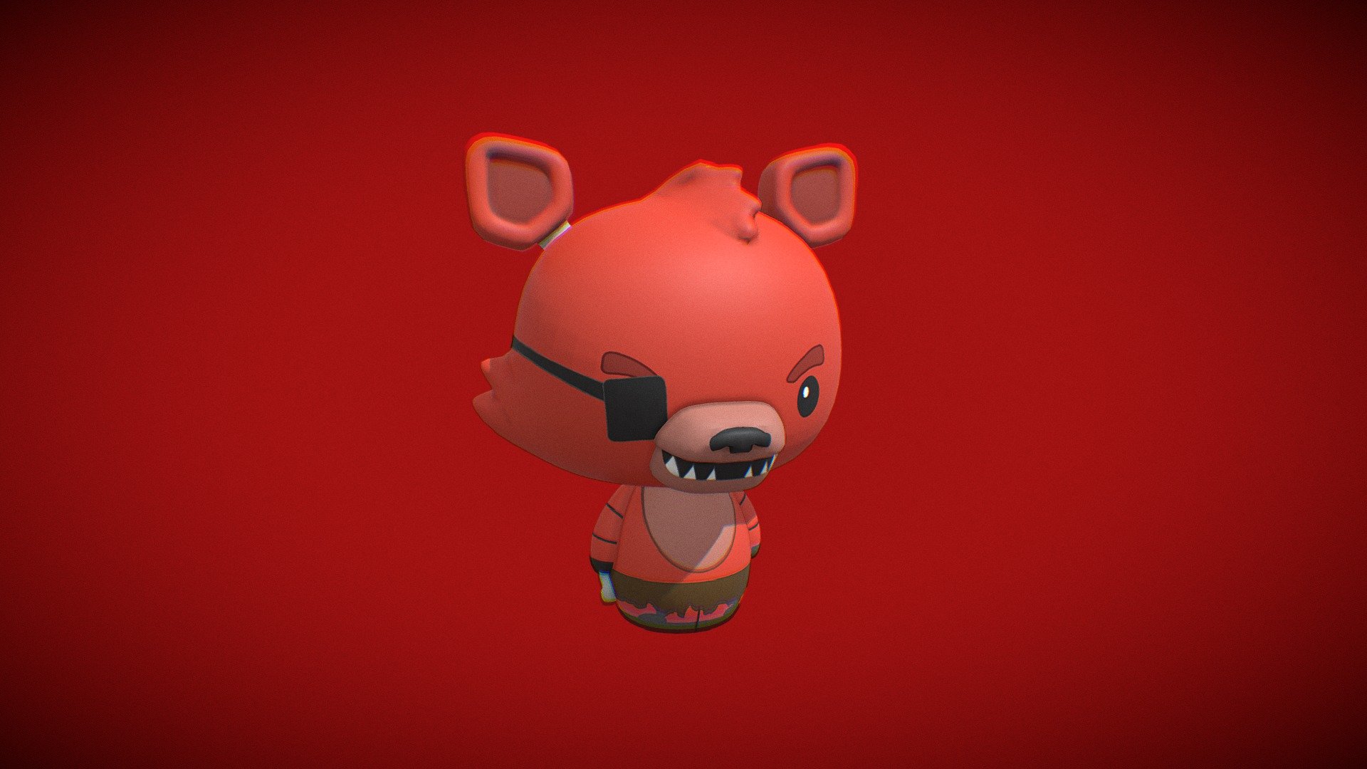 Foxy - Download Free 3D model by royalroyaltymodel112 [3002603] - Sketchfab