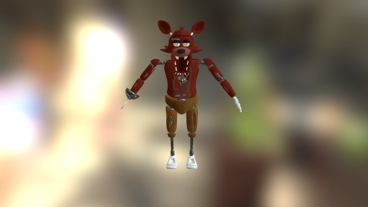 Foxy-the-pirate 3D Model