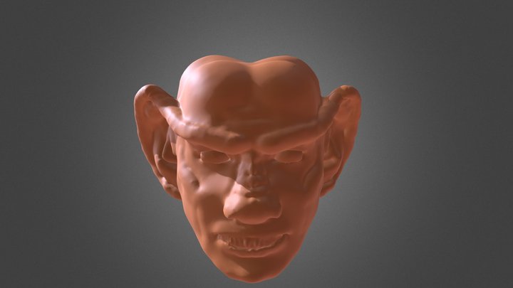 Quark Head StarTrek 3D Model