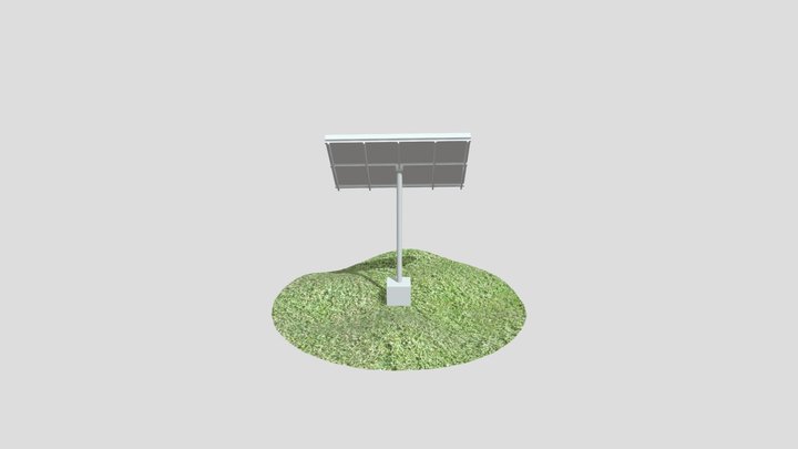 Solarpanel 3D Model