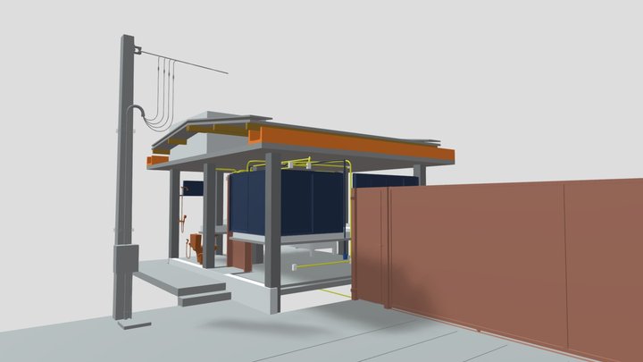 Guarita da Cidade da Astronomia - Carrapateira 3D Model