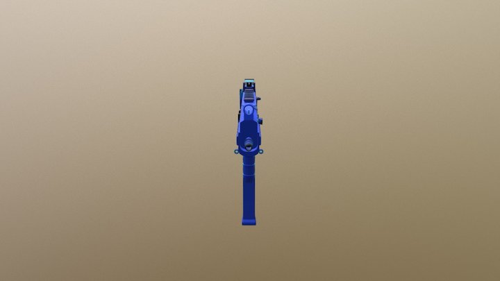 UMP 45 | RUNIC RAVEN 3D Model
