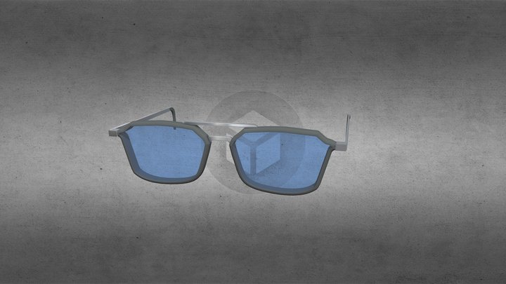 Spectacles - Double Bridge 3D Model