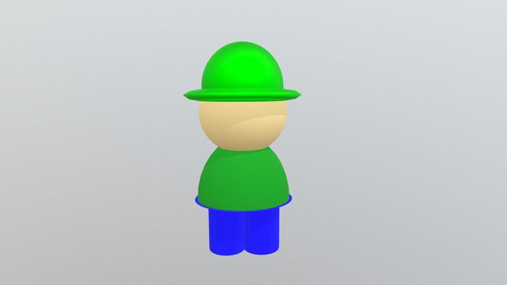 Bambi 3D (Friday Night Funkin) 3D Model