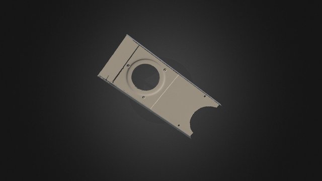 透鏡架 外 減50萬 3D Model