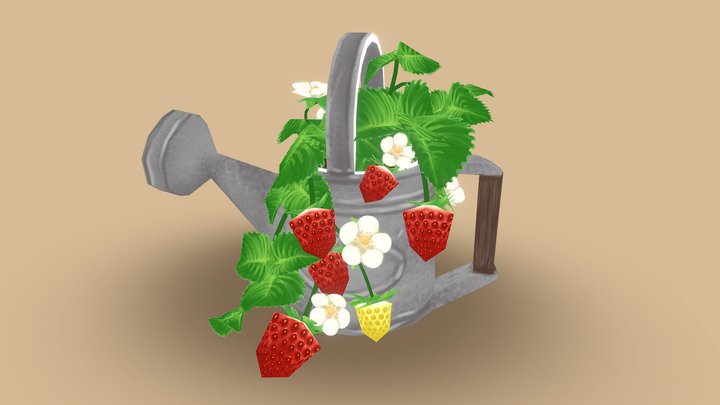 Summer decoration 3D Model