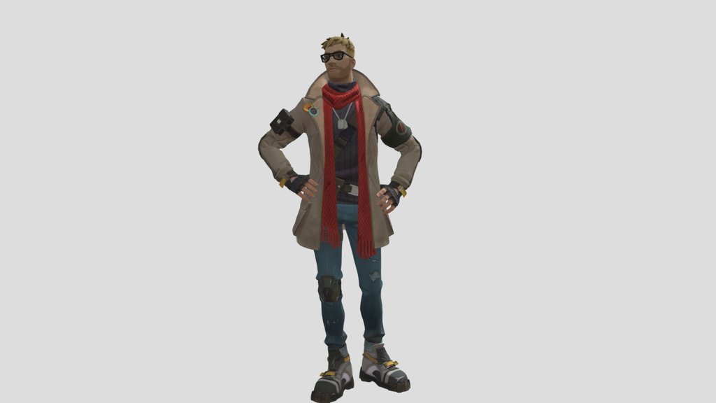 Animated Jones - Fortnite Shattered