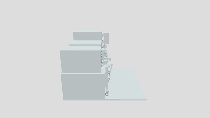 CyberPunk Diorama 3D Model