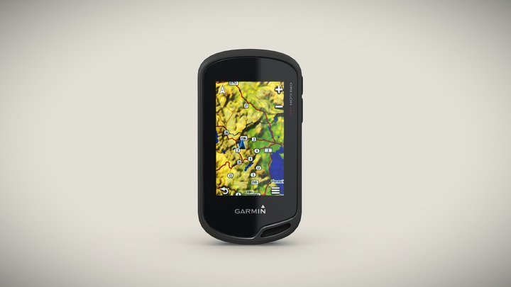 Garmin Oregon 600 handheld outdoor GPS navigator 3D Model