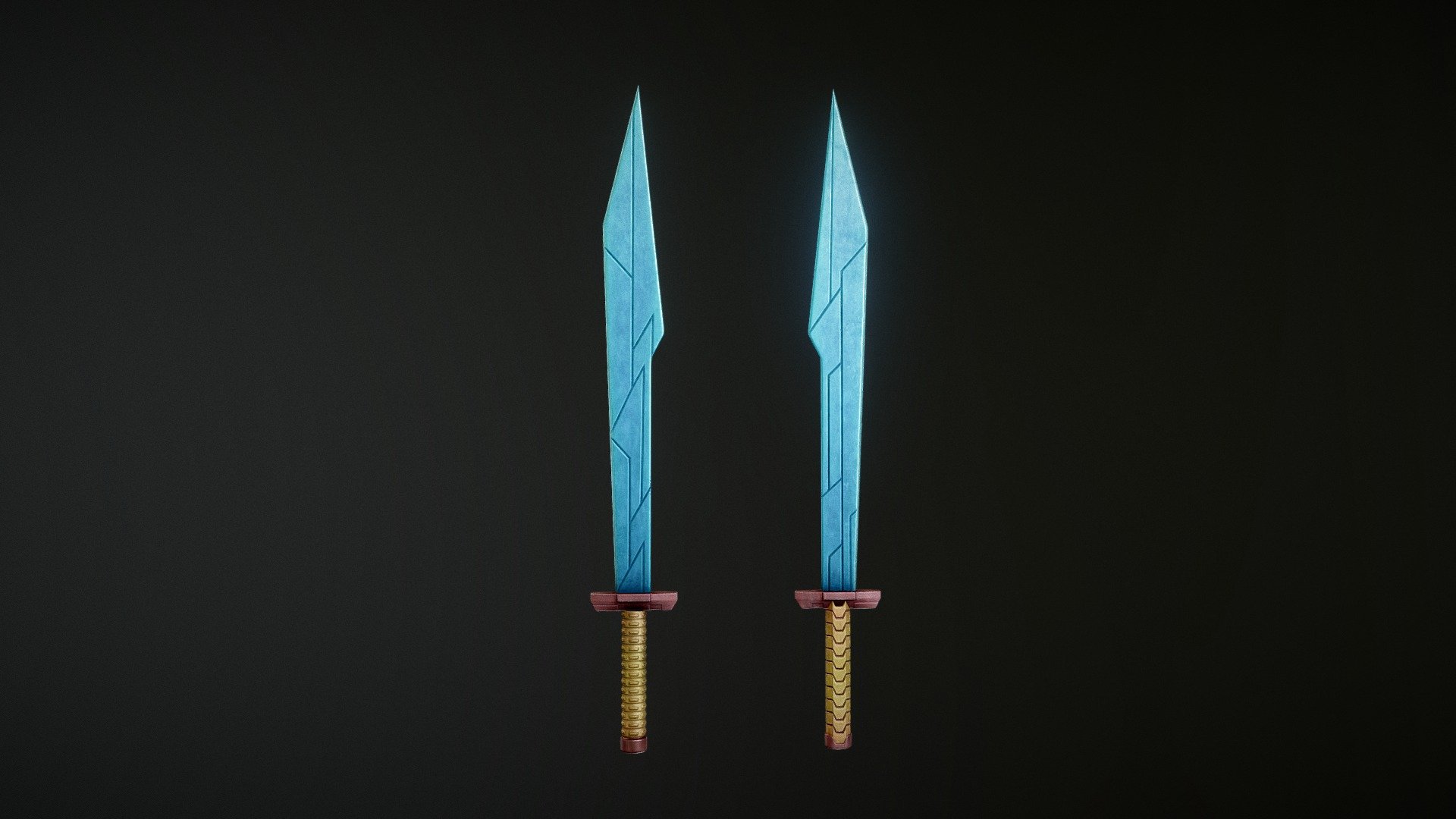 Thor Ragnarok Gladiator Swords