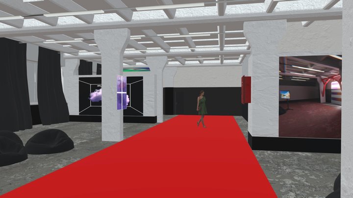 Сreative space of the Norilsk Development Agency 3D Model