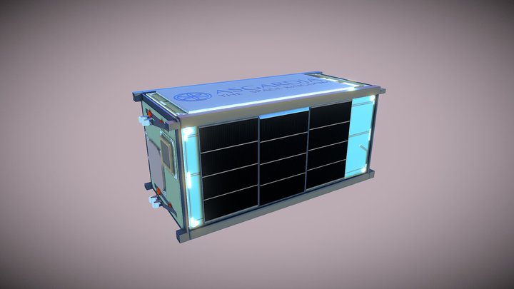 NanoRacks_ASGARDIA 3D Model