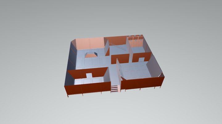 Trampolin 3D Model