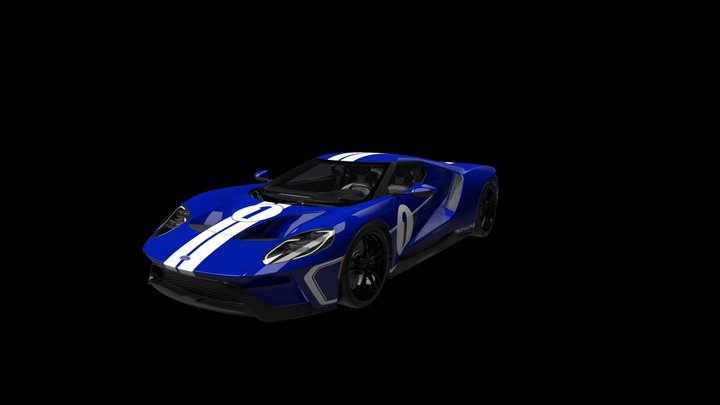2017 Ford GT – Modello 3D gratuito STL