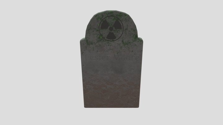 Tombstone 3D Model