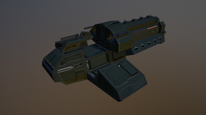 Krejser 3D Model