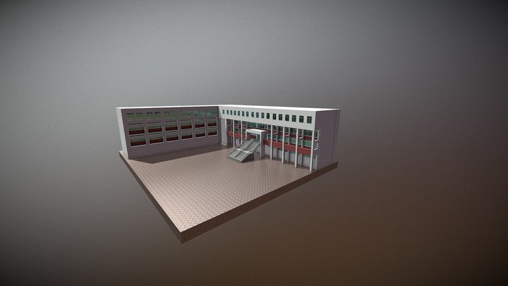 弘光科技大學_E棟護理大樓 3D Model