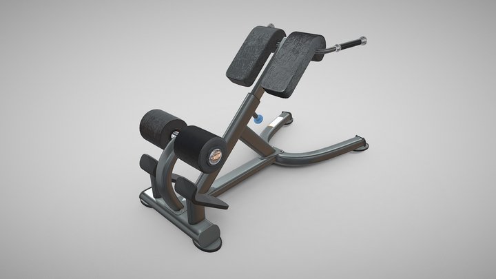 ROMAN CHAIR - Premium 3D Gym Equipment Model 3D Model