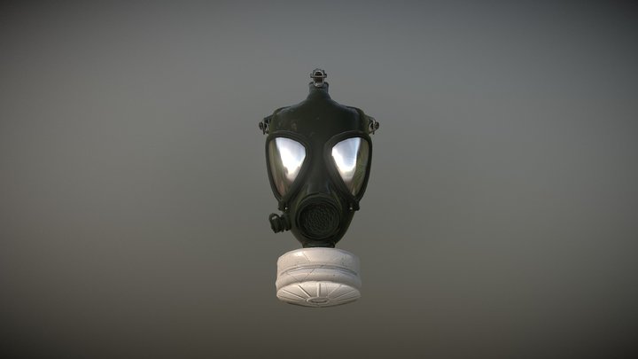 ماسک نظامی 3D Model