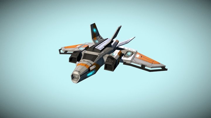 space ship 3D Model