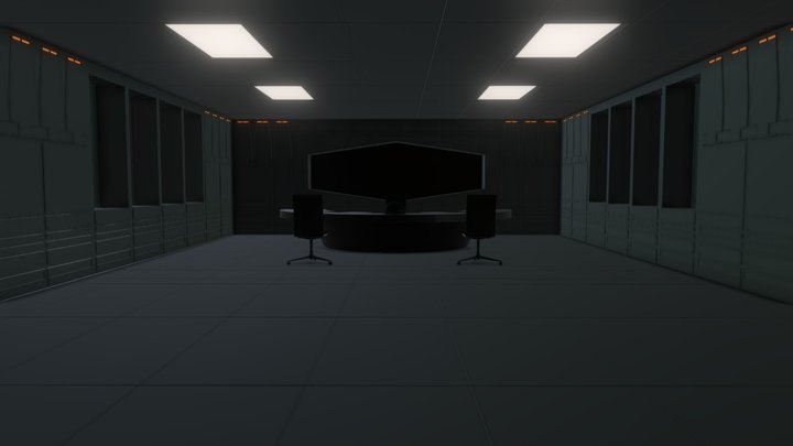 Imperial Officers Office 3D Model