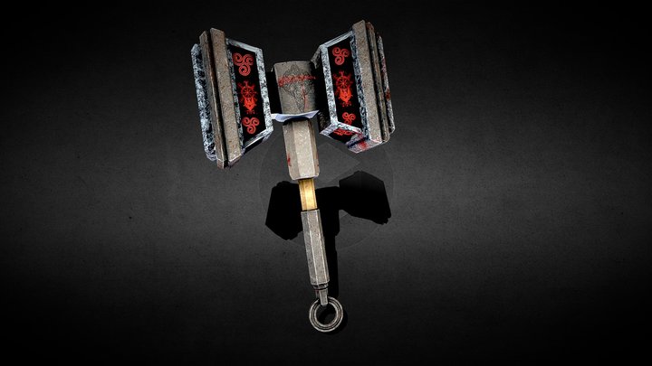 Melinore-Viking Hammer of the north 3D Model