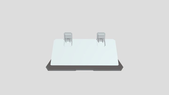 Halo: ODST Road Barrier 3D Model
