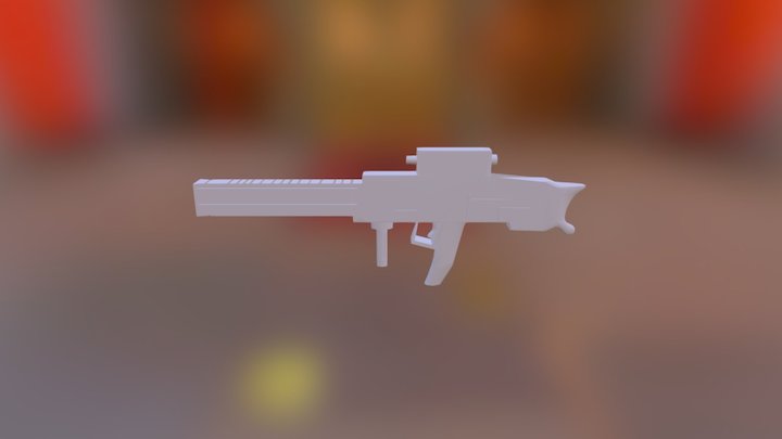Gun 3D Model