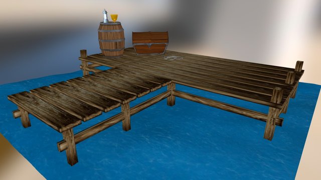 Dock_ 3D Model