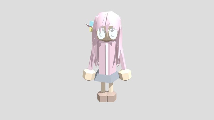 bocchi obj download 3D Model