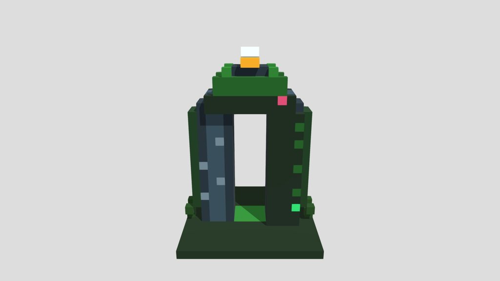 Fairy Moss Arch - Voxel 32x32 (Animated)